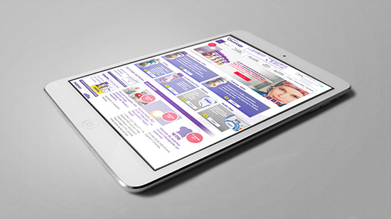 Strona internetowa Nutricia Oncology